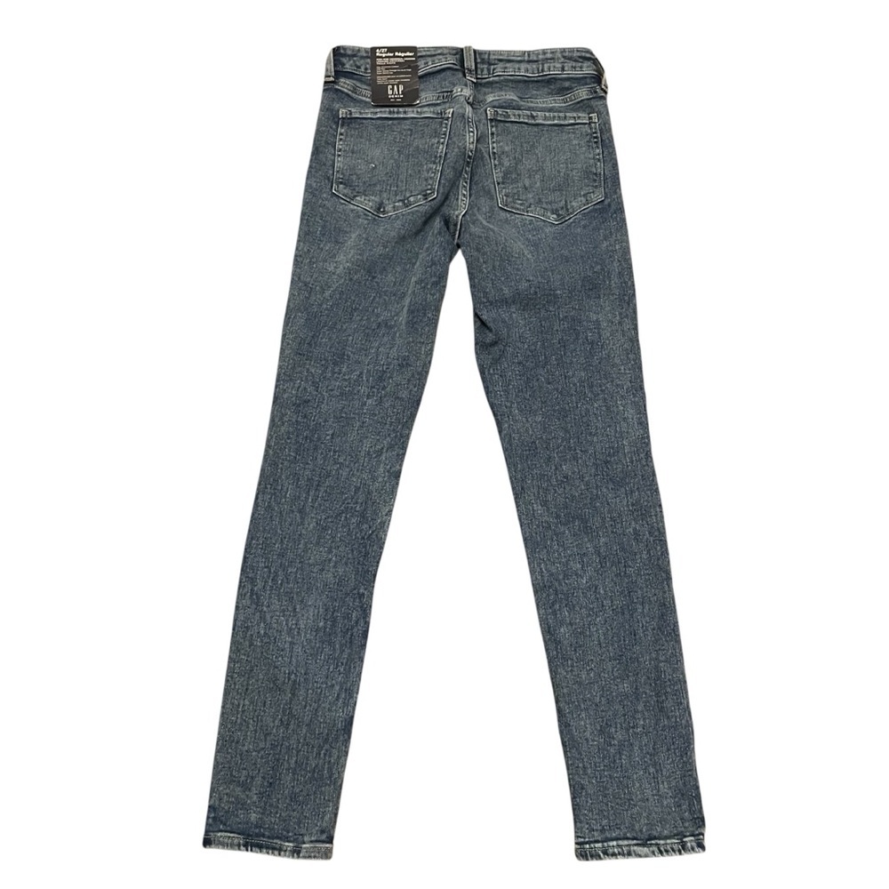GAP Women's Skinny Jeans in Distressed Blue W27 L27 Regular - Picture 5 of 11